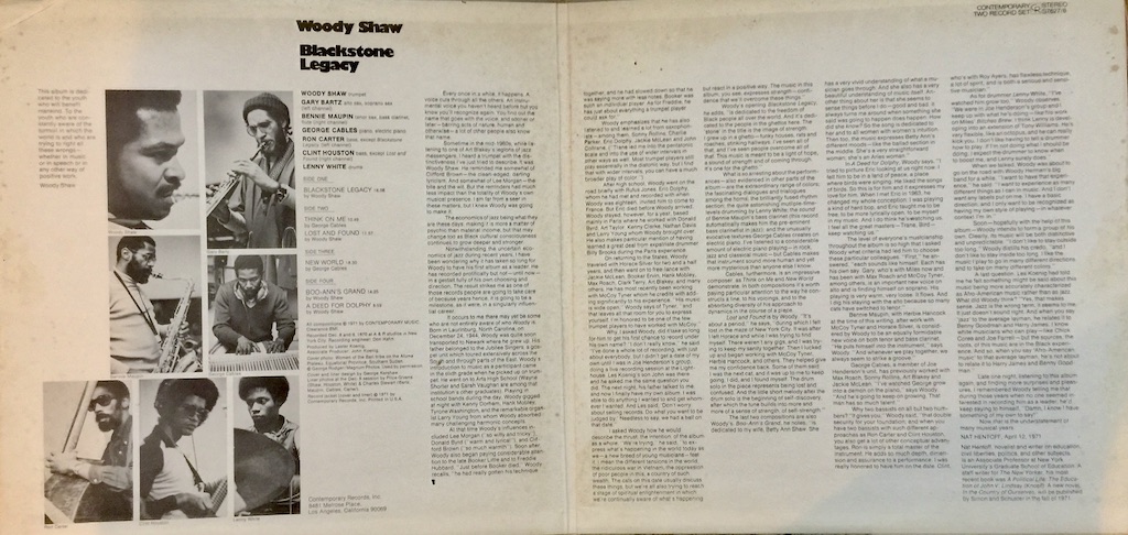 Woody Shaw- Blackstone Legacy - The Vinyl Press