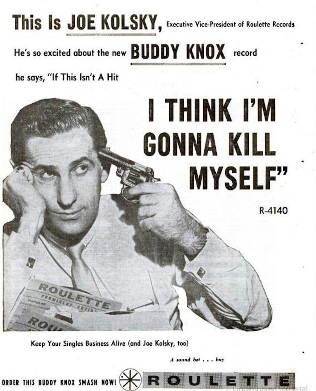 Joe Kolsky--Billboard March 23, 1959