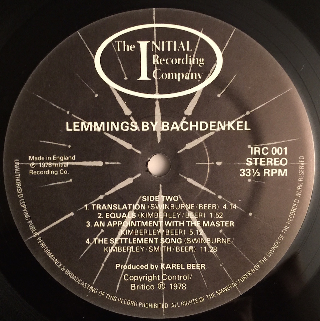 Bachdenkel - Lemmings, Releases