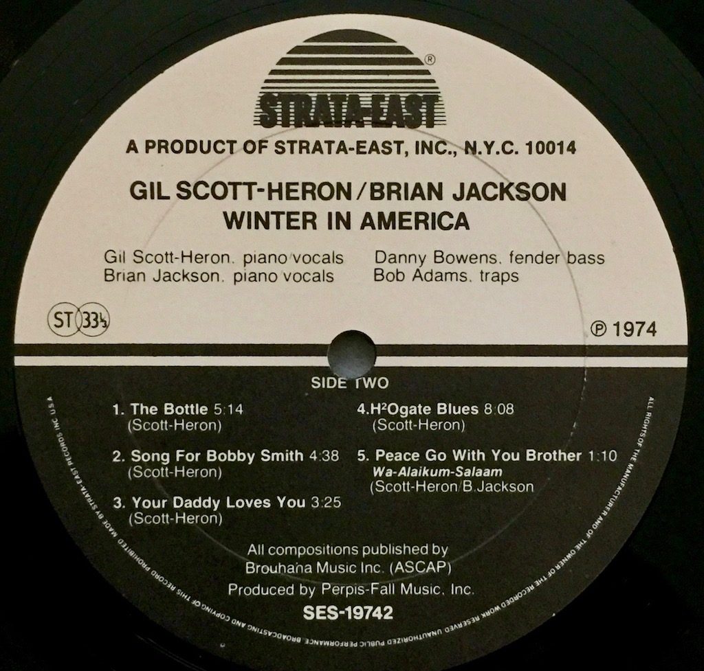 Gil Scott Heron Winter In America Zip New York