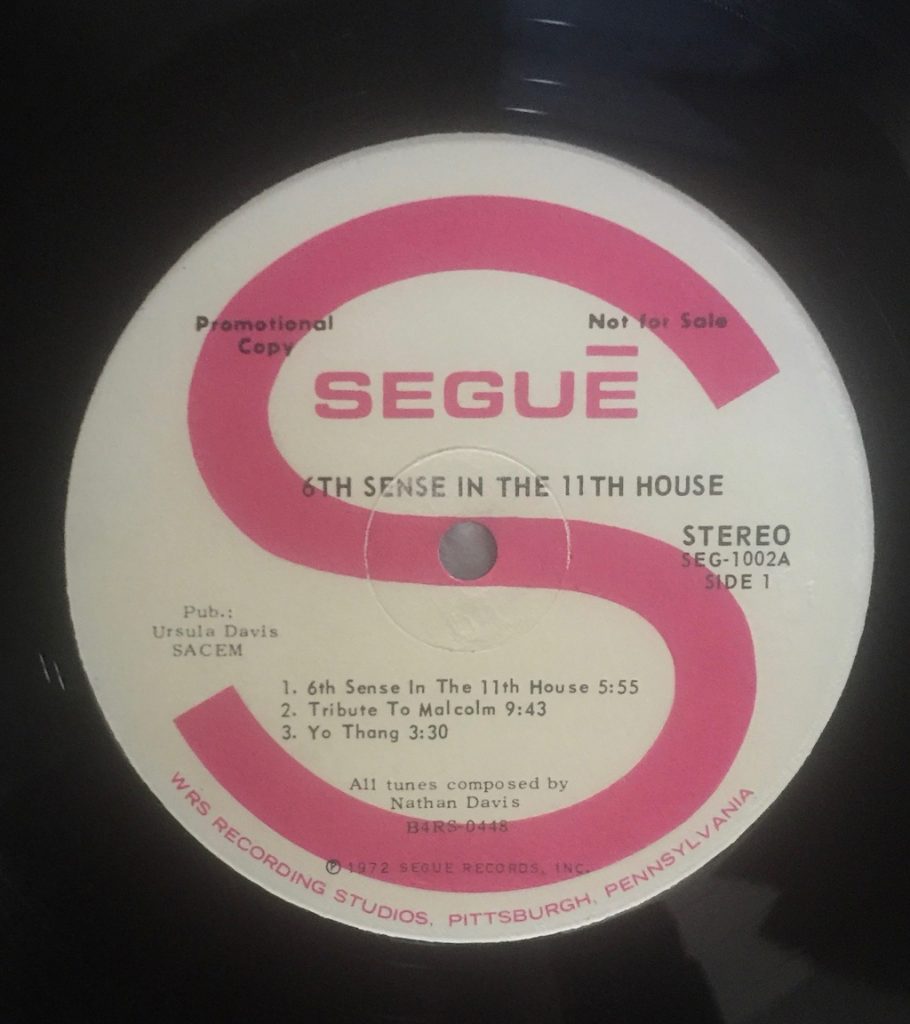 Nathan Davis- The 6th Sense in the 11th House﻿ - The Vinyl Press